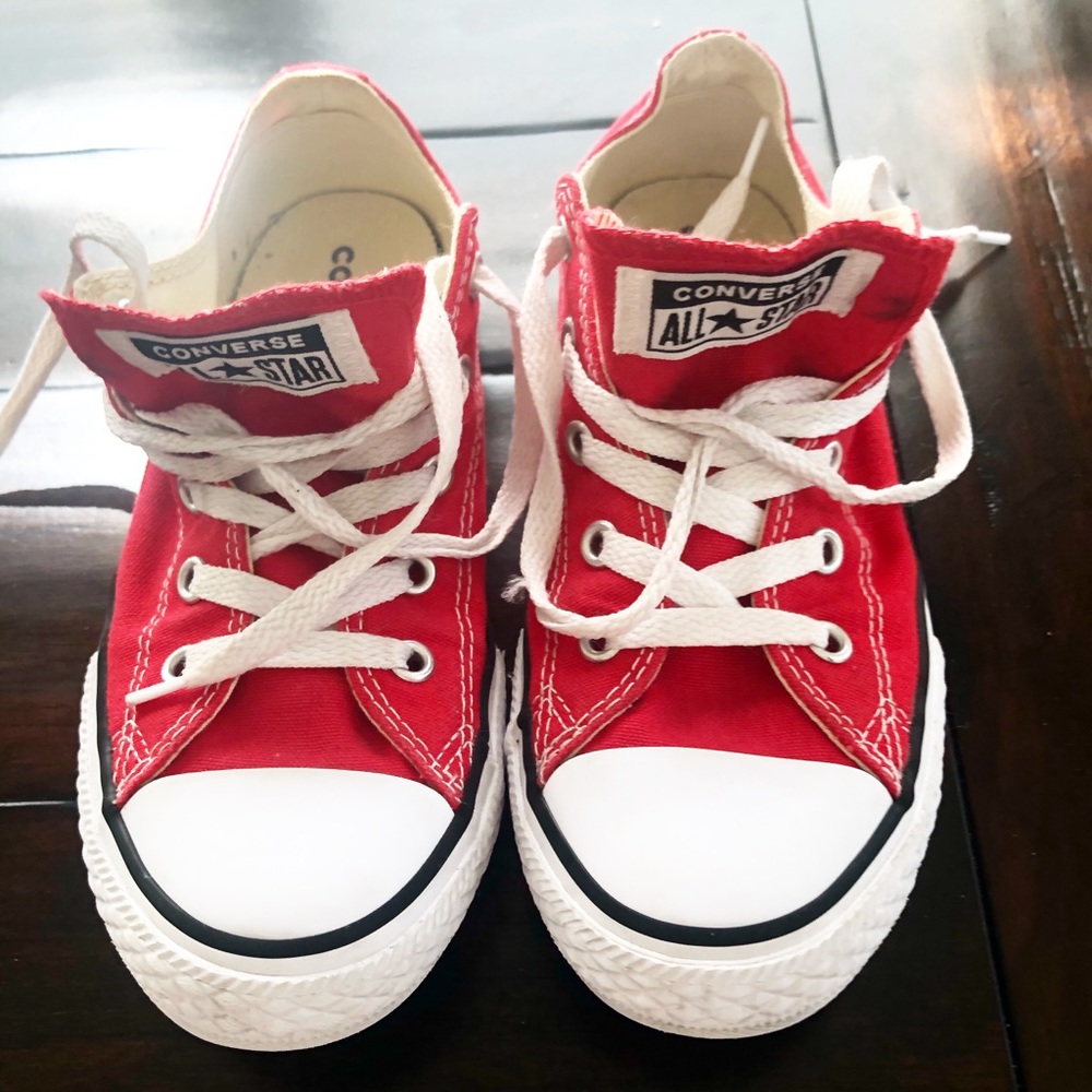 Red Chuck Taylor All Star Low Top Shoe